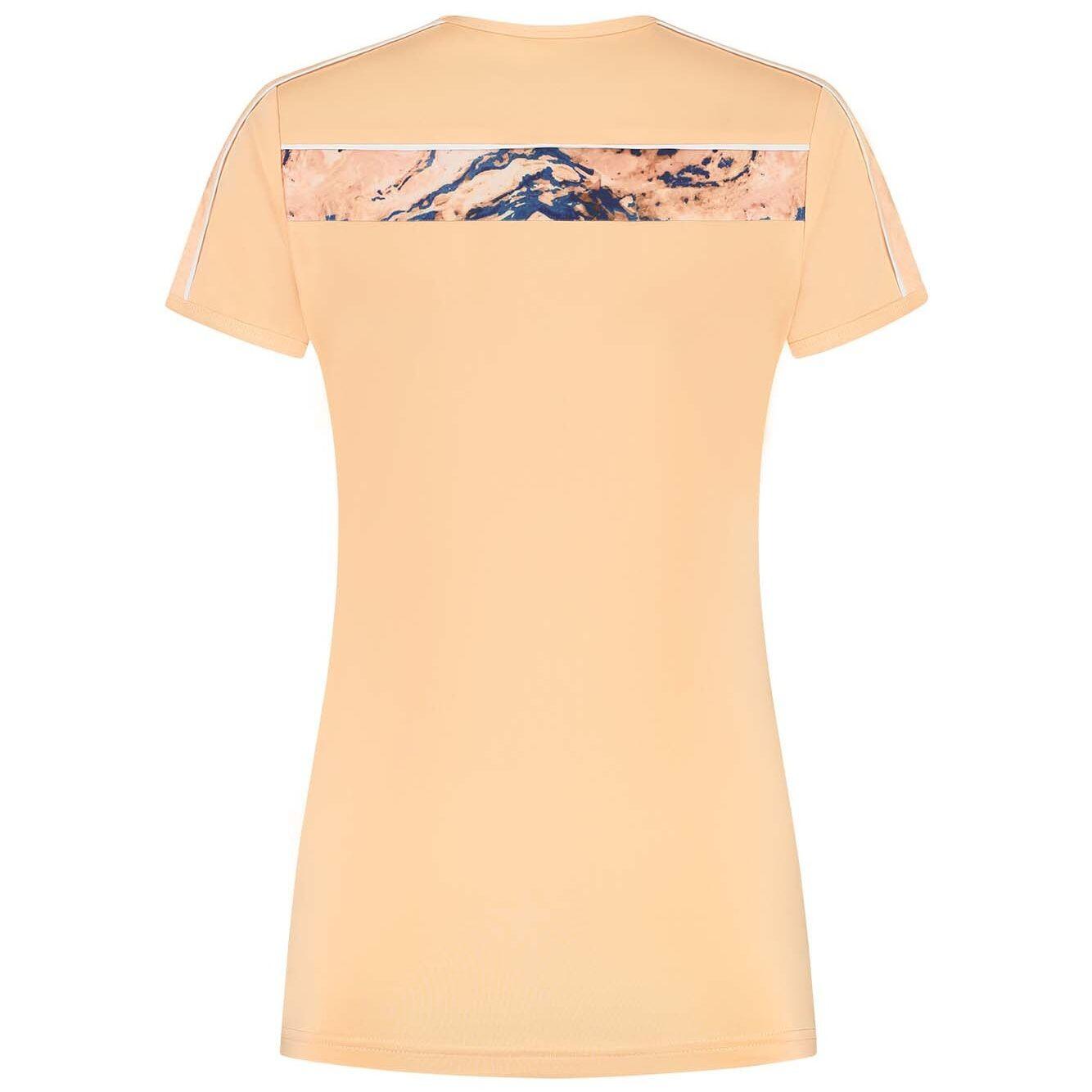 Camiseta Hypercourt Crew 3 de tenis y pádel mujer K-Swiss naranja 2/3