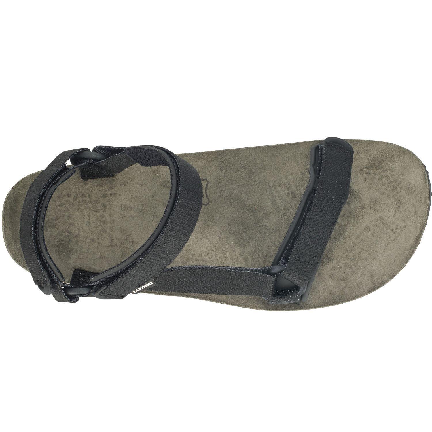 Sandalia Super Hike de trekking unisex Lizard negro 6/7