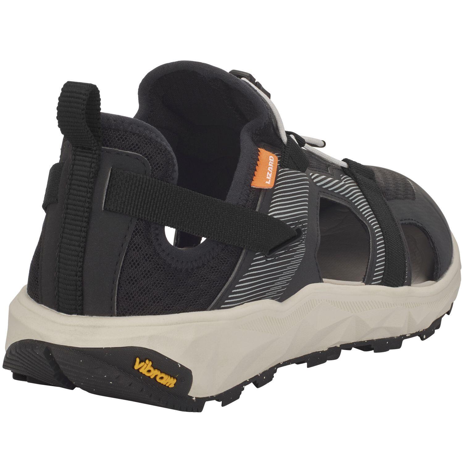 Sandalia Ultra Trek de trekking Lizard hombre negro 5/7