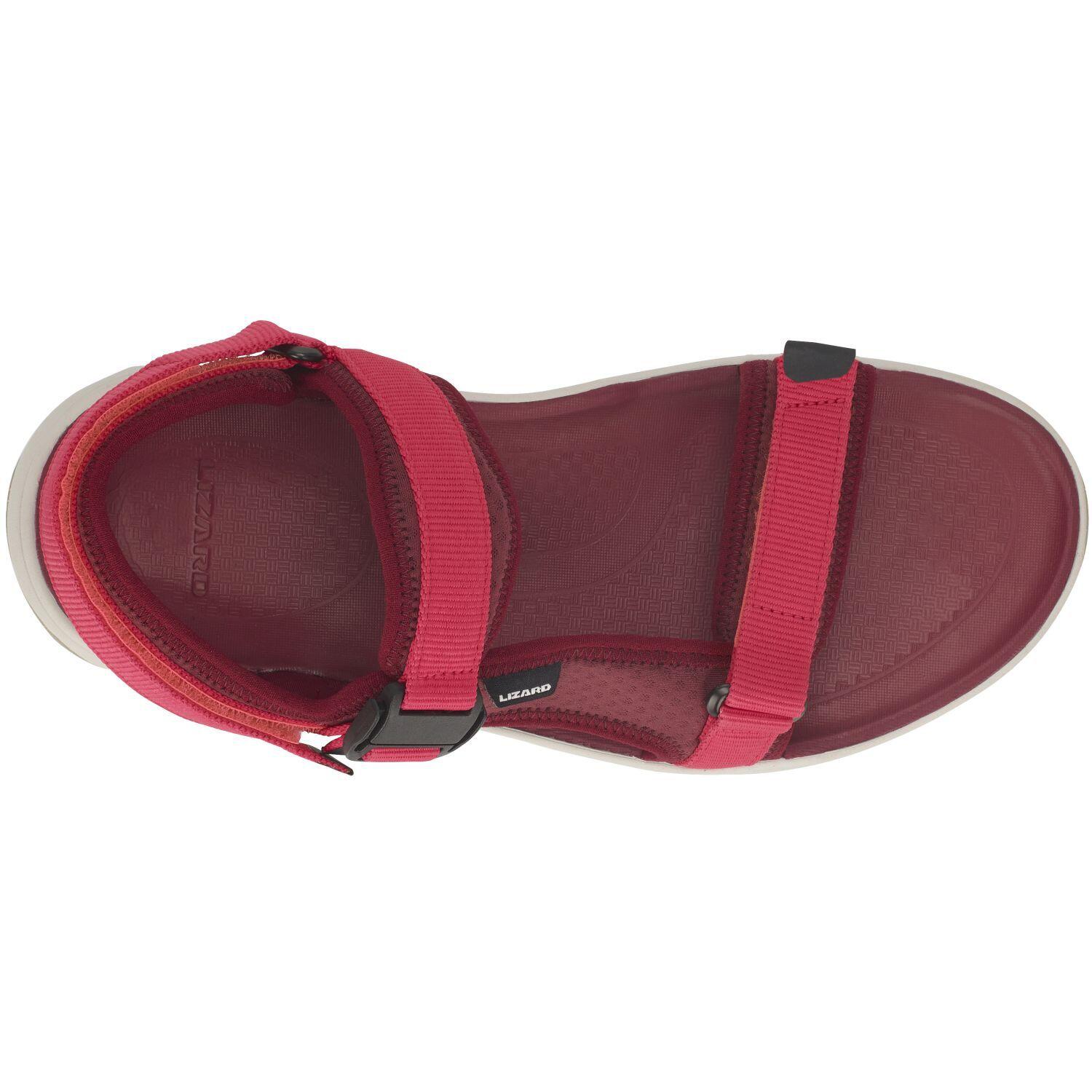 Sandalia WS Super Trek de trekking mujer Lizard rojo 6/7