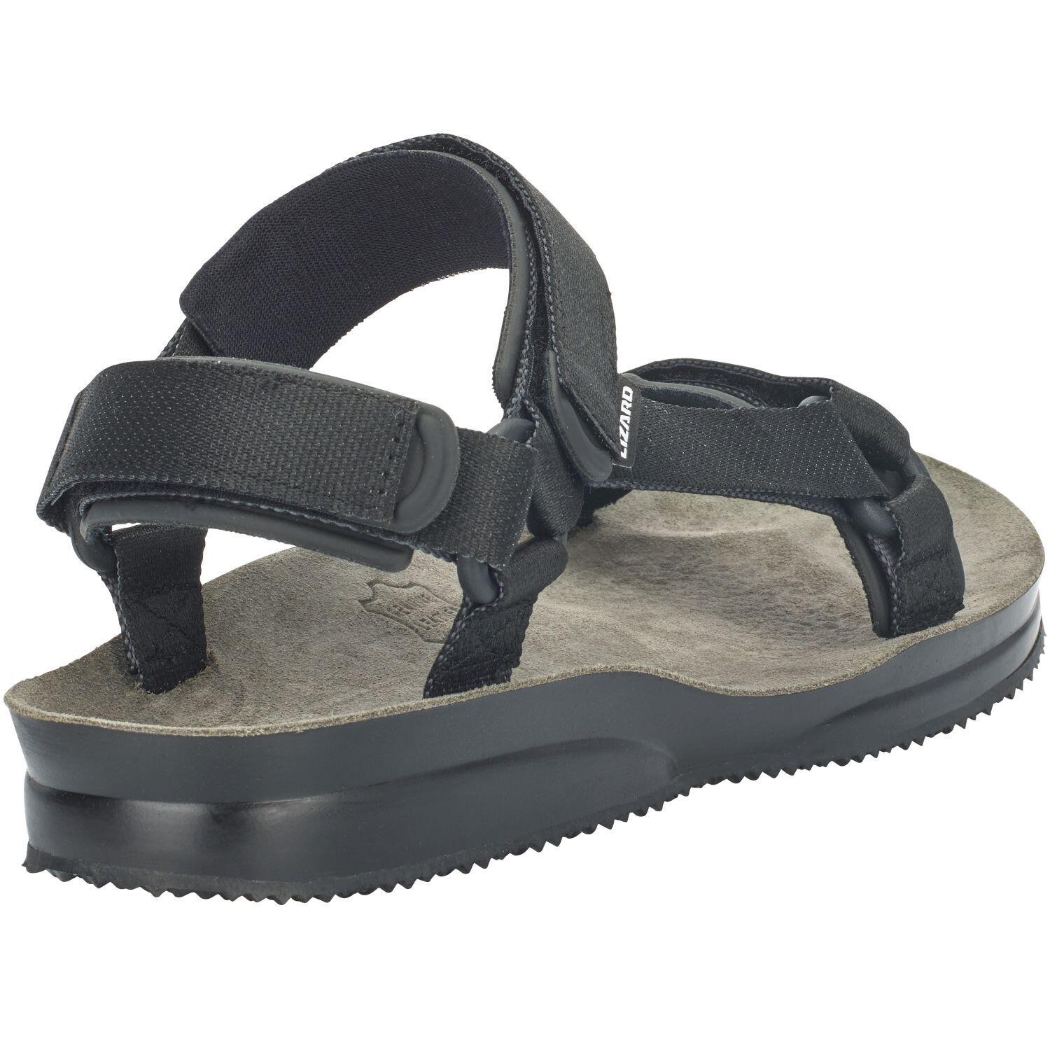 Sandalia Super Hike de trekking unisex Lizard negro 5/7