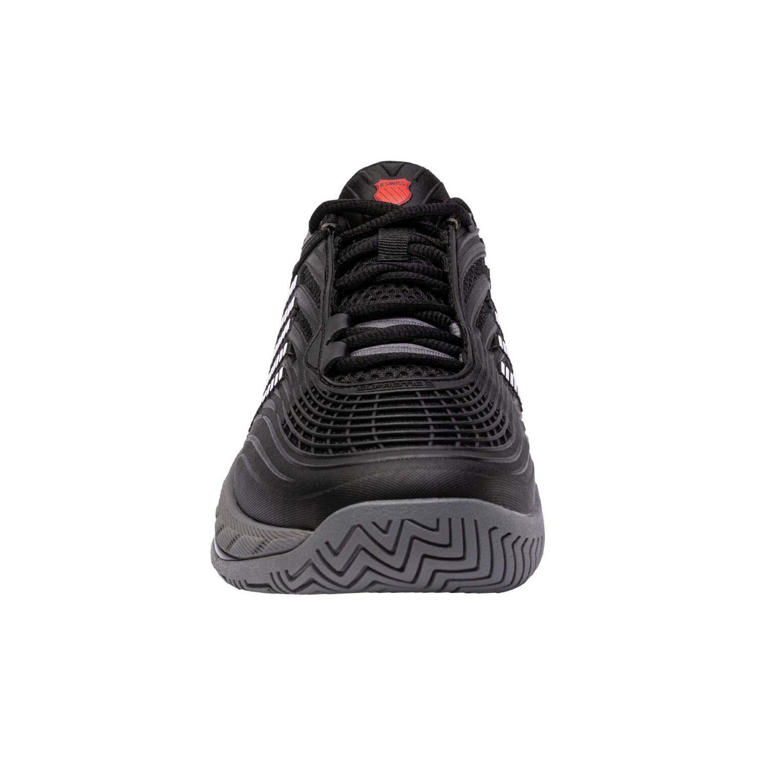 Zapatillas Hypercourt Supreme 2 de tenis y pádel hombre K-Swiss negro 4/7