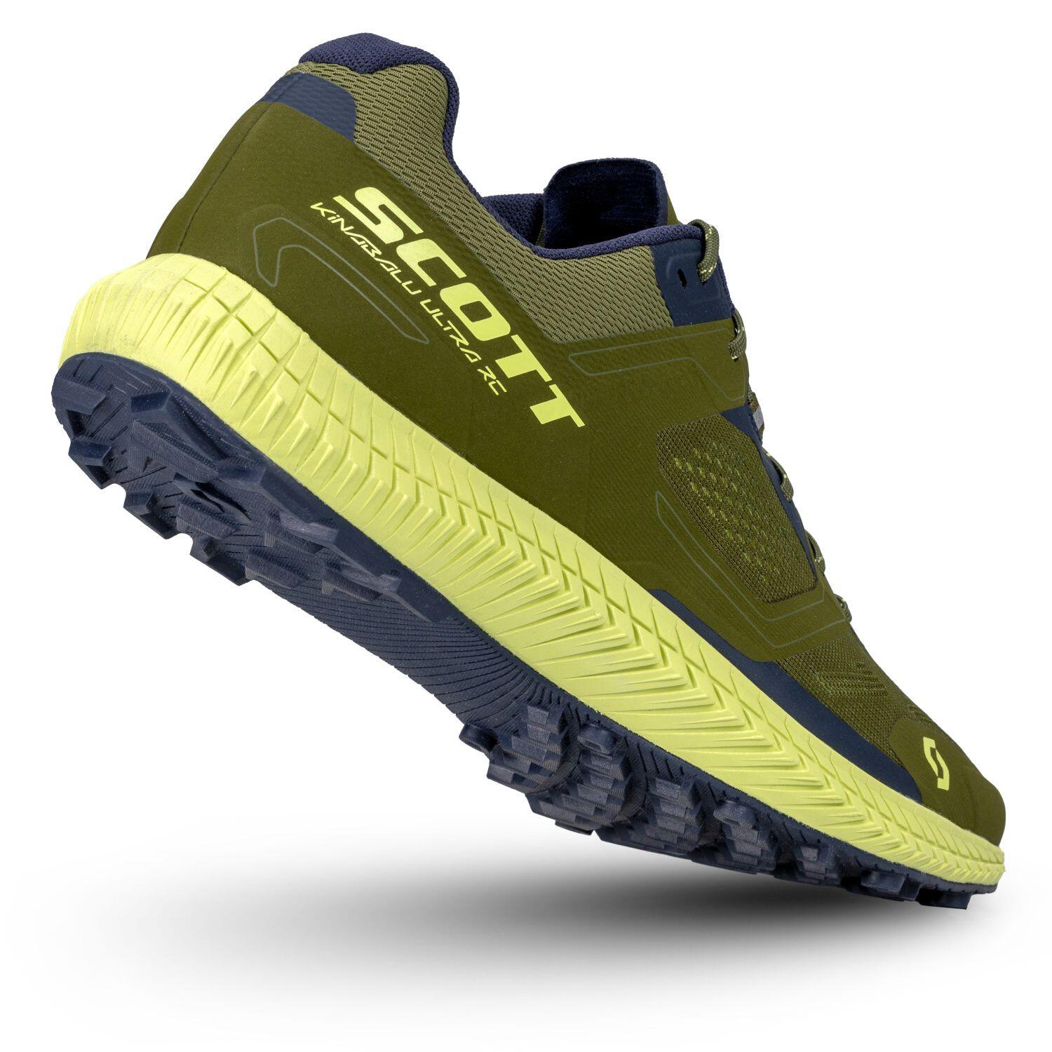 Zapatillas Kinabalu Ultra Rc trail running hombre Scott verde 4/4