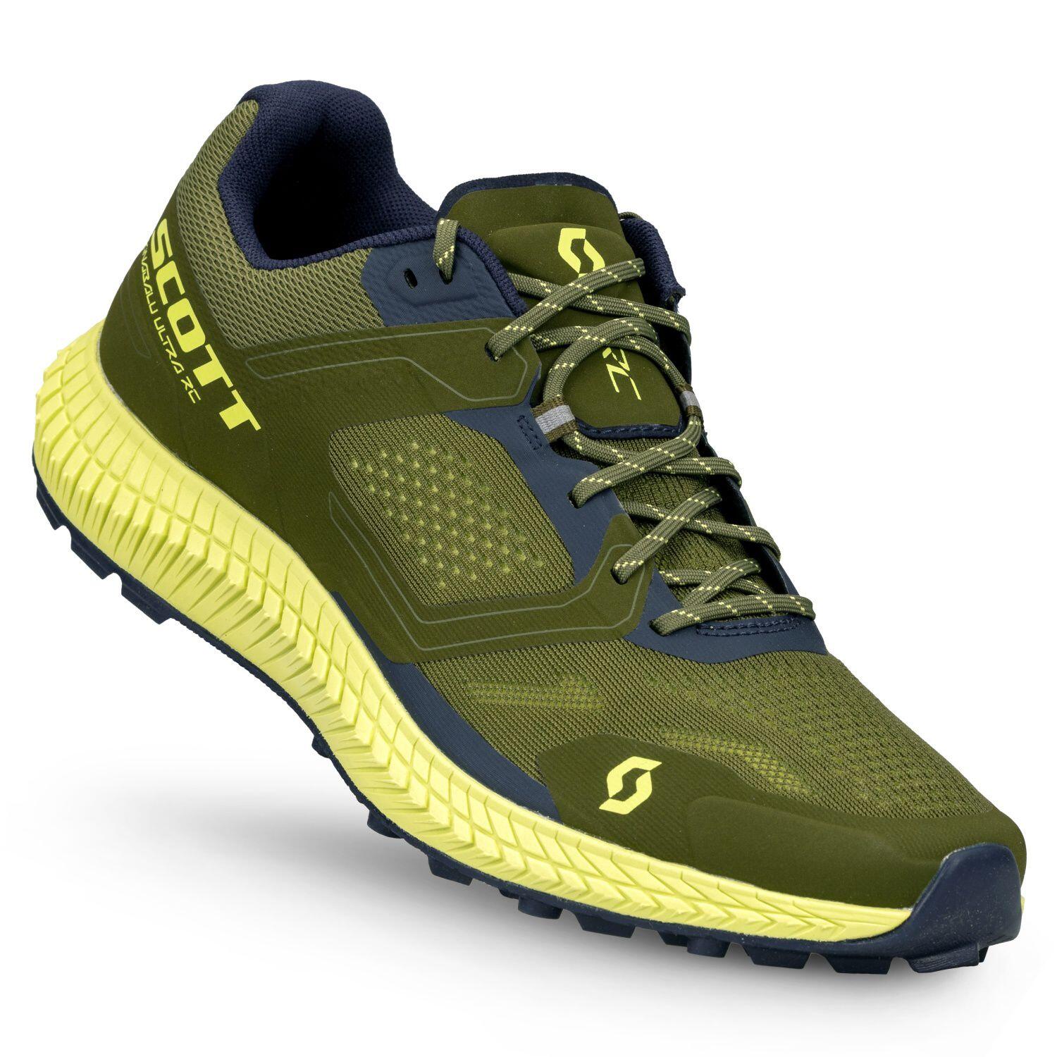Zapatillas Kinabalu Ultra Rc trail running hombre Scott verde 3/4