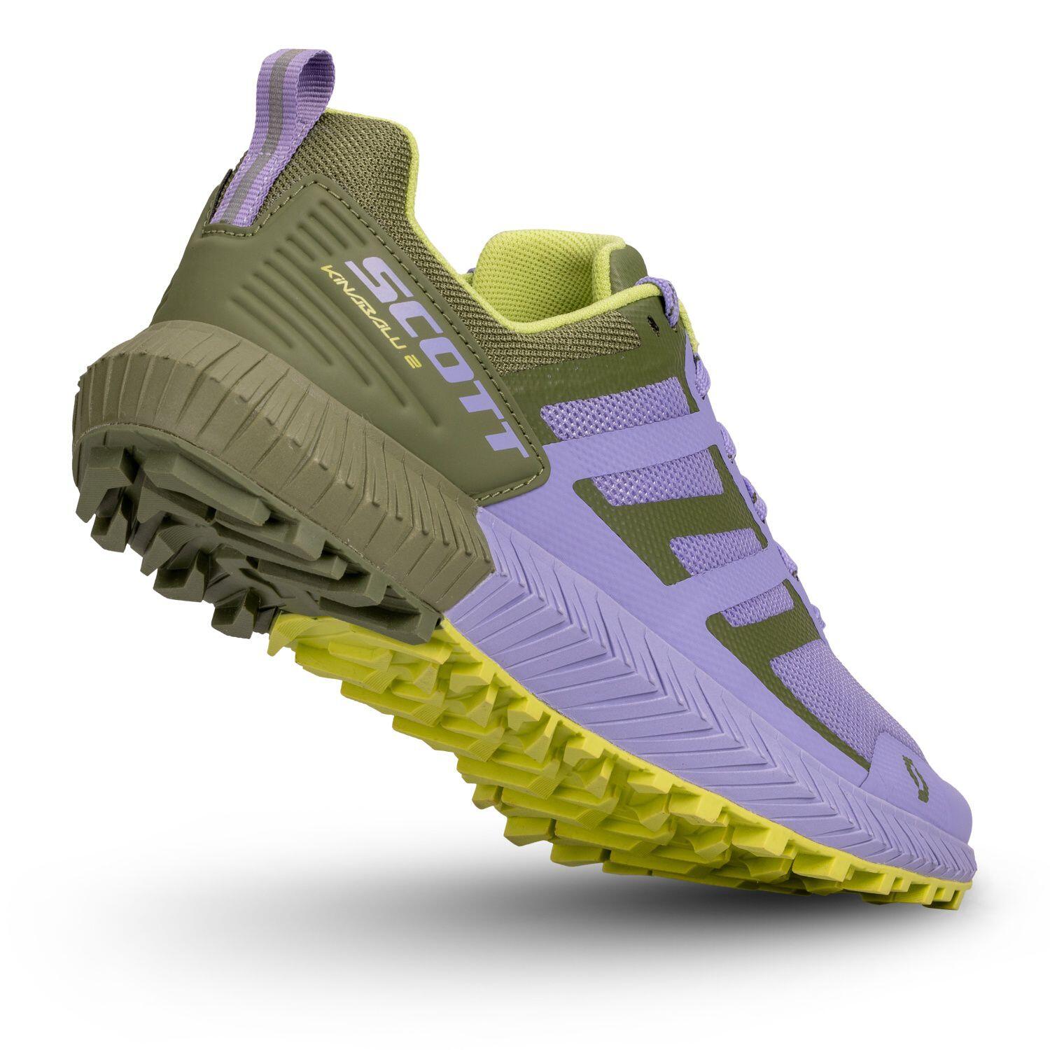 Sapatilhas Ws Kinabalu 2 trail running mulheres Scott roxo 4/7
