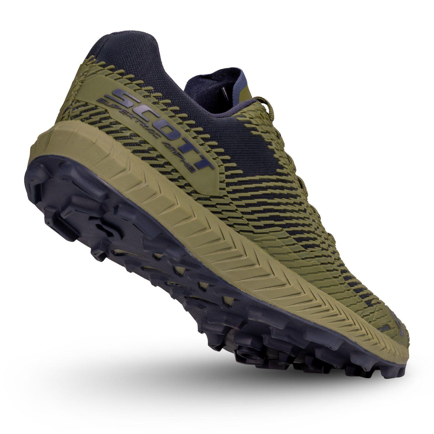 Zapatillas Supertrac Amphib trail running hombre Scott verde 4/6
