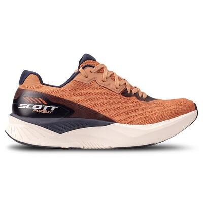 Scott pursuit dames hardloopschoenen - roze beige en donkerblauw. maat 38