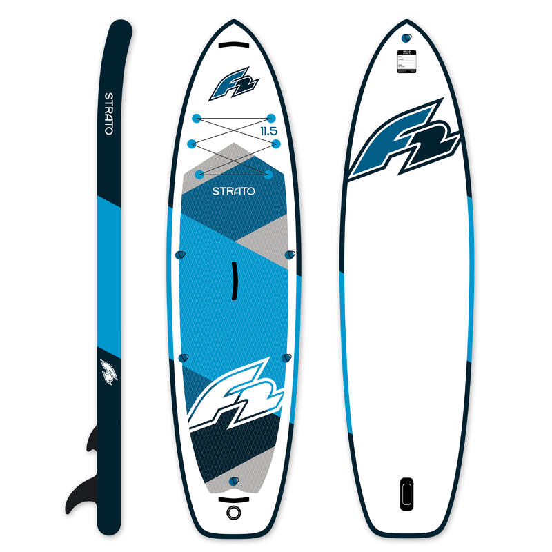 SUP-Board Stand Up Paddle aufblasbar 'Strato Limited Edition blau'