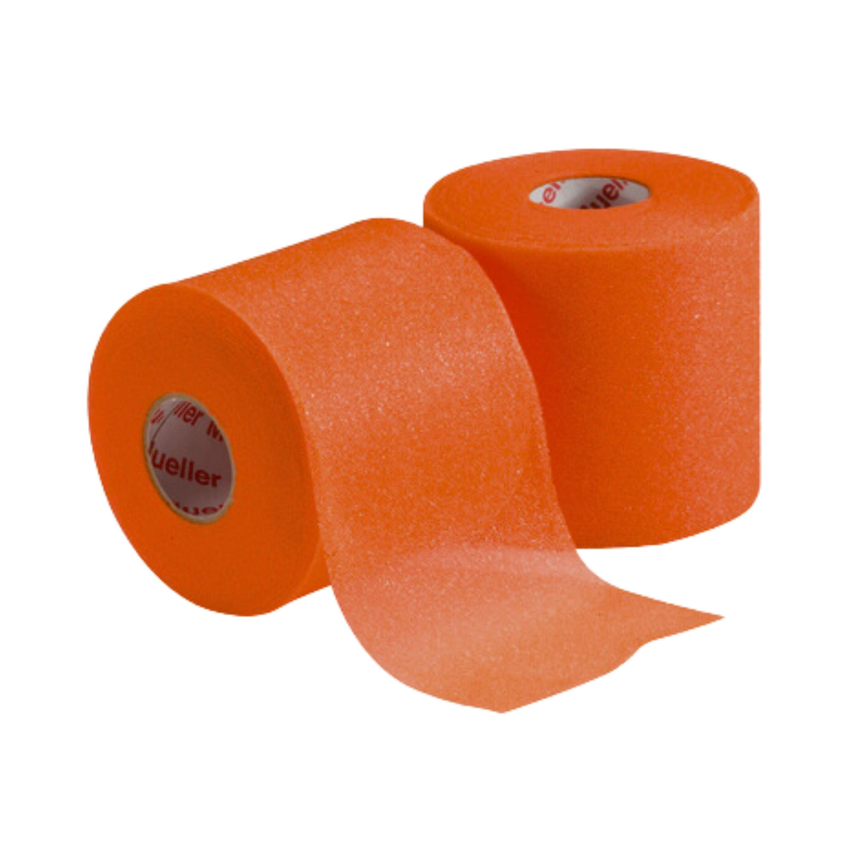 MUELLER Mueller Sports M Wrap Pre-Tape Underwrap Foam (Pack of 4) - Orange