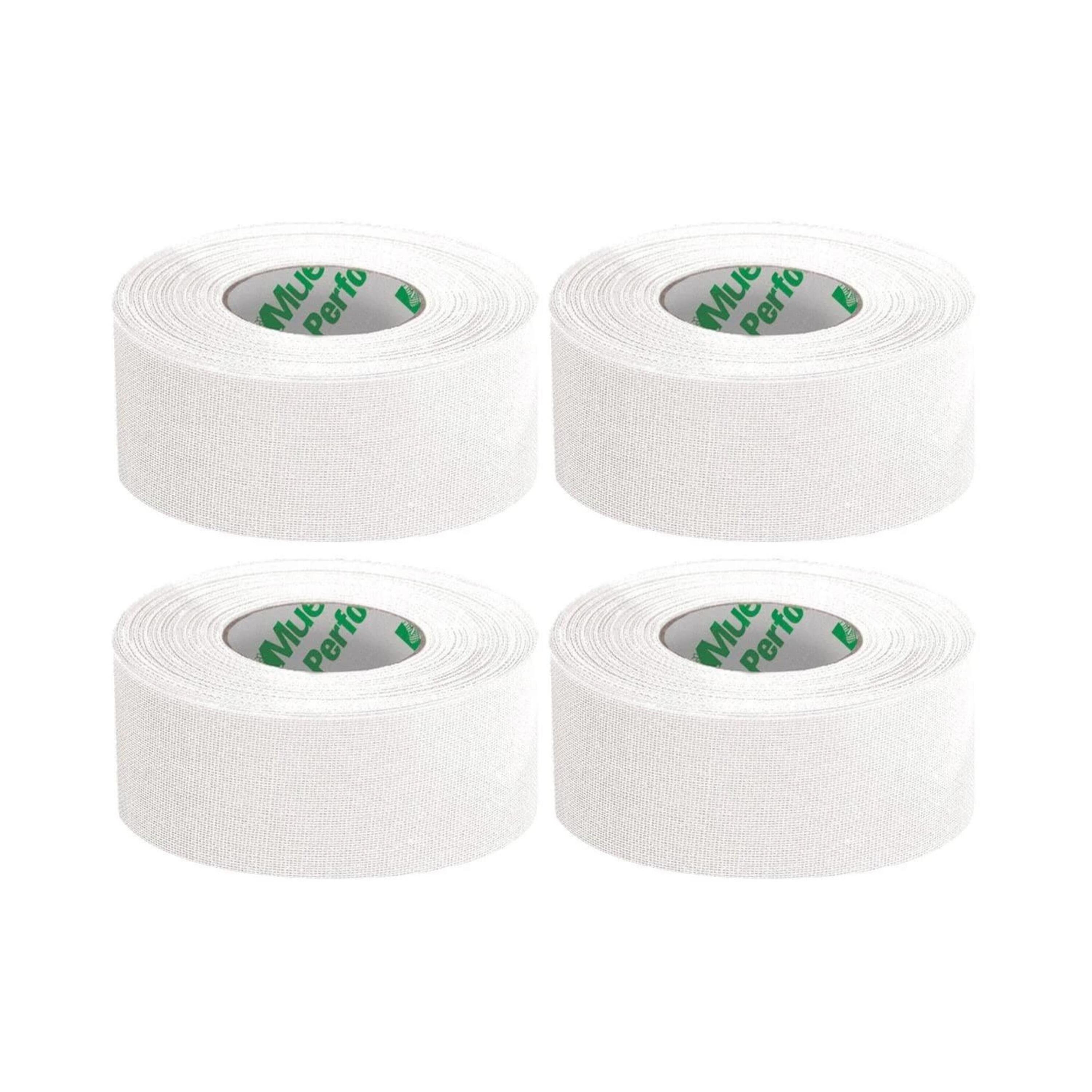 MUELLER Mueller Perform Plus Zinc Oxide Stabilising Tape 3.8cm X 13.7m (Pack of 4)