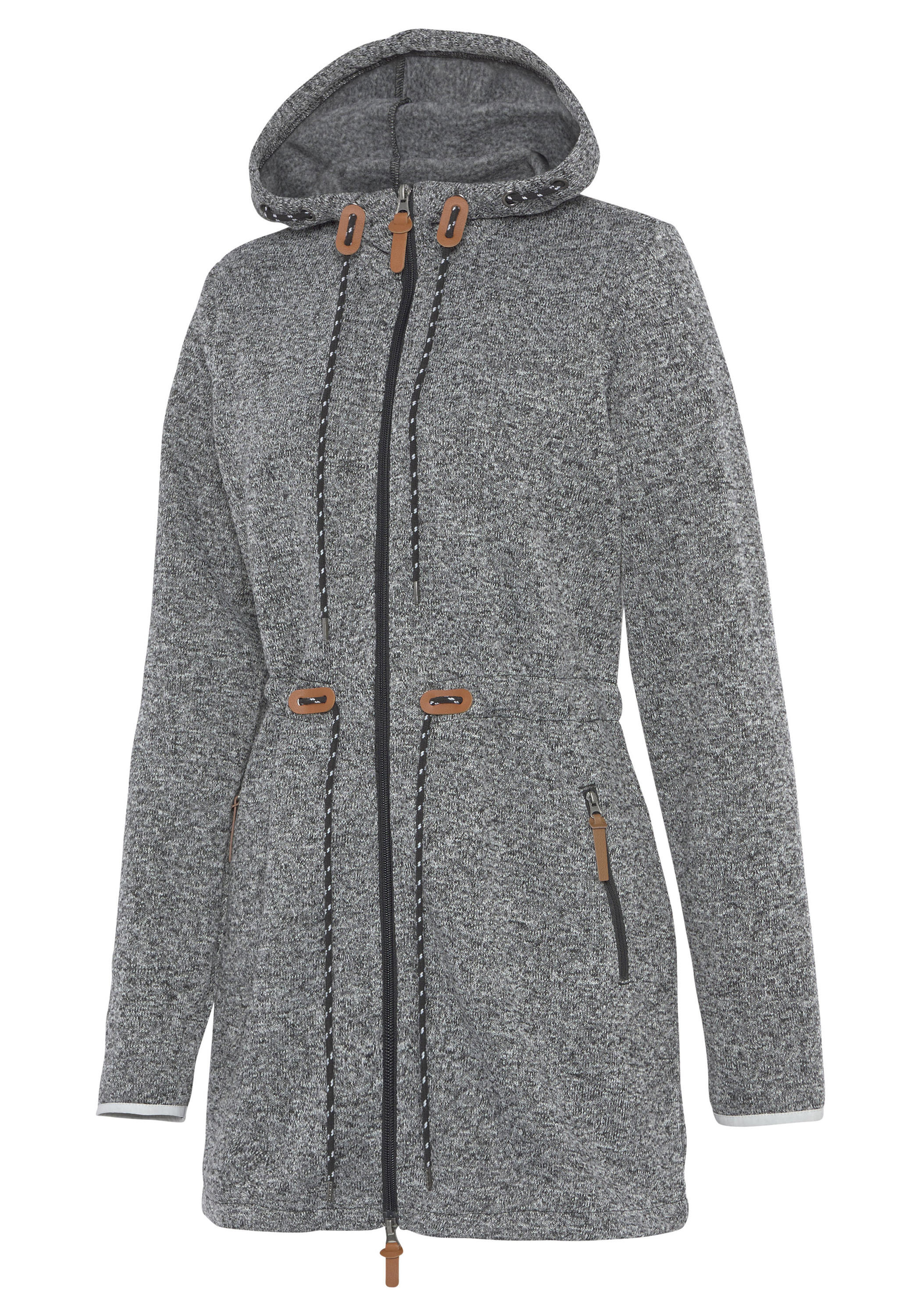Damen Strickfleecejacke 2/5