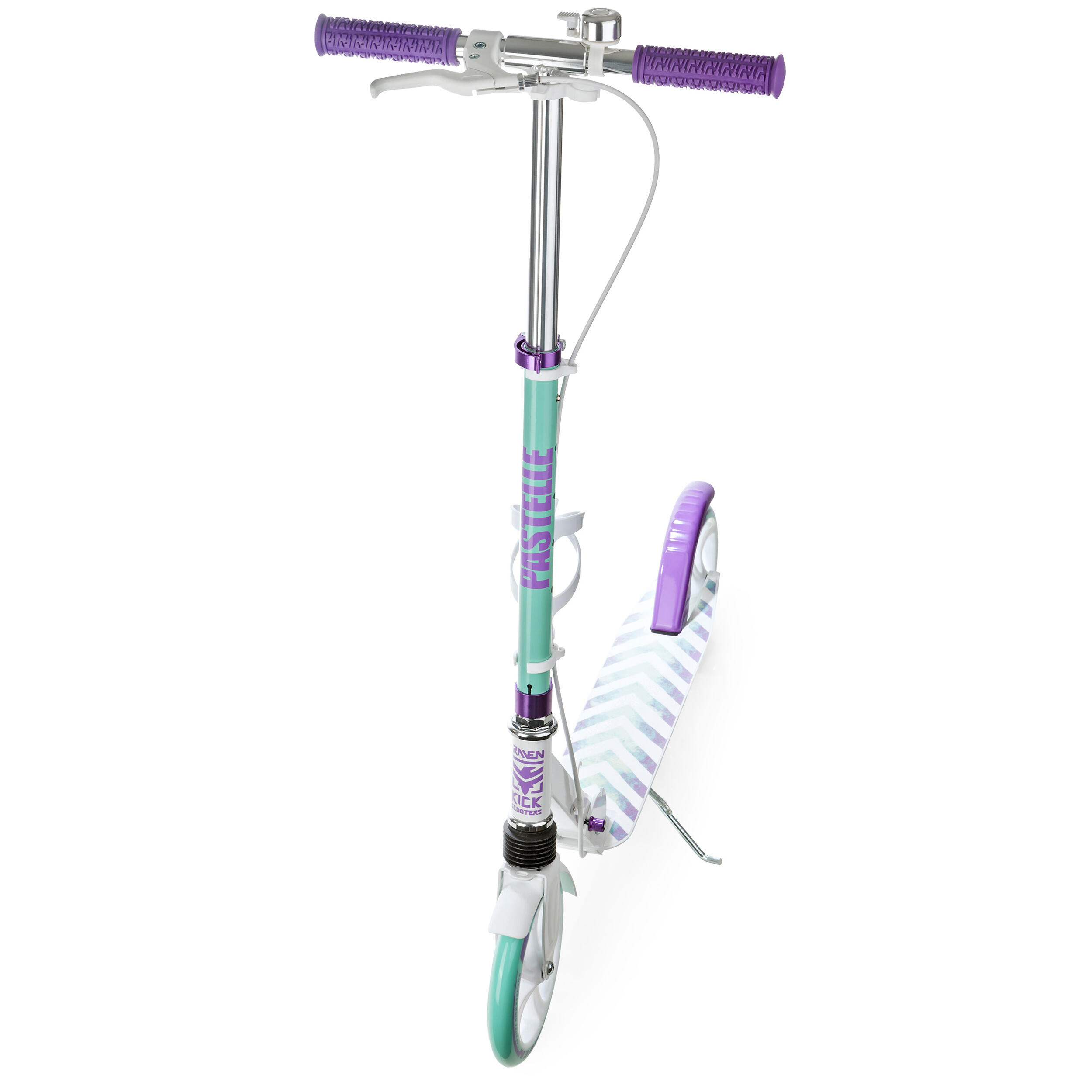Trottinette pliante Pastelle Pro avec frein et amortisseur 200mm Raven 7/7