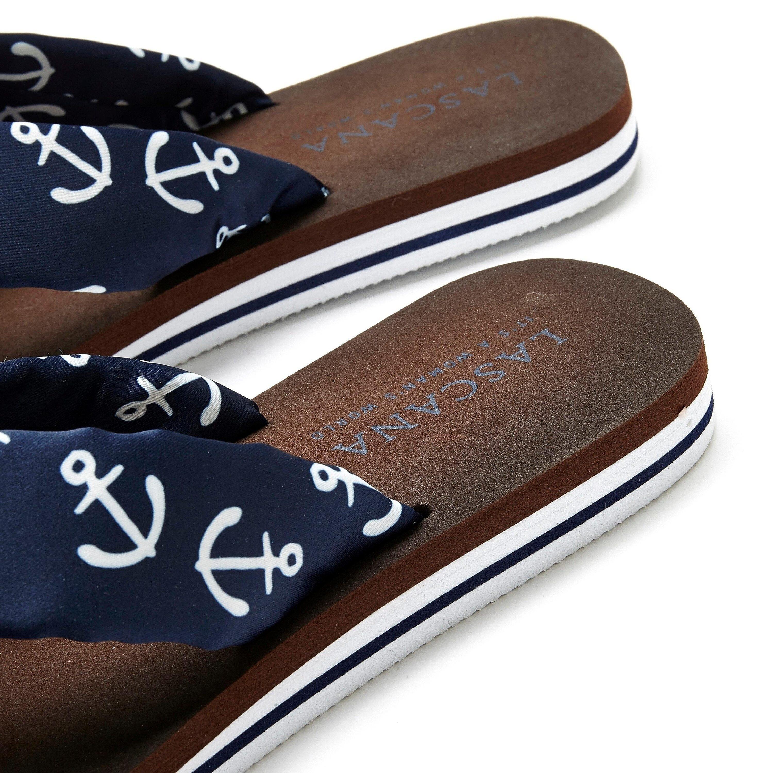 Women's Flip Flops Lascana Ankerprint 6/7