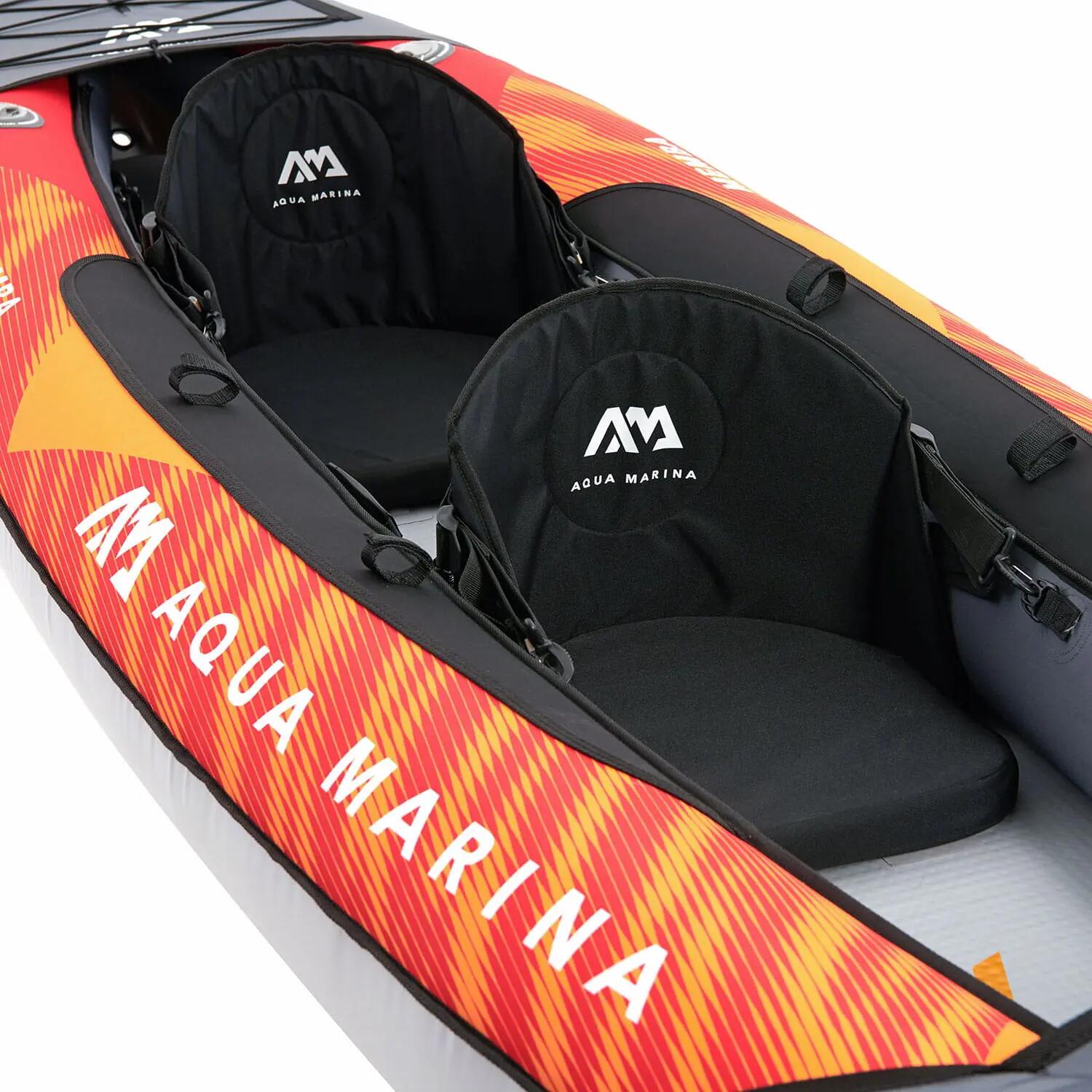 Kajak pompowany AQUA MARINA MEMBA 390 2022 + Pompka elektryczna STAR 6 2/5
