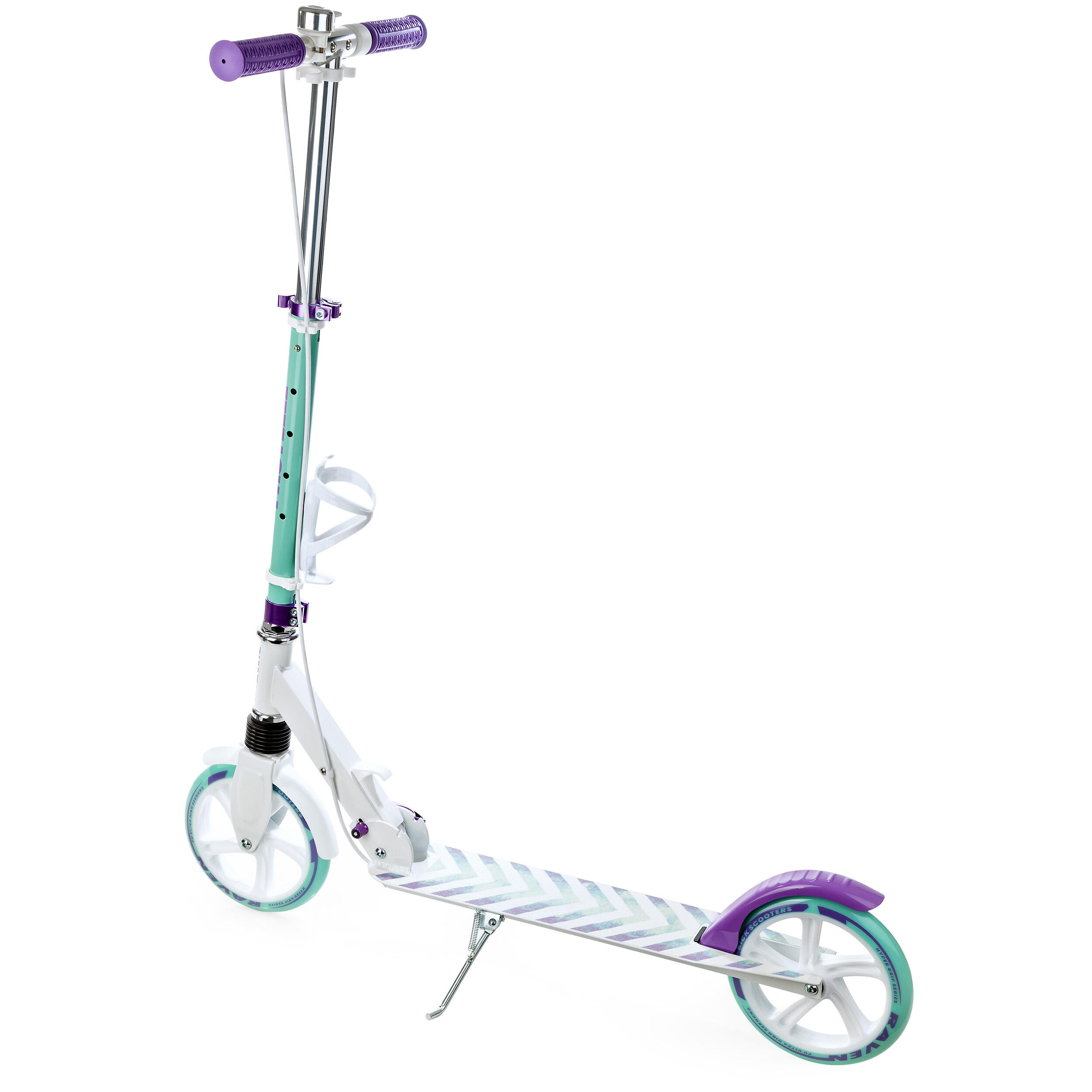 Trottinette pliante Pastelle Pro avec frein et amortisseur 200mm Raven 4/7