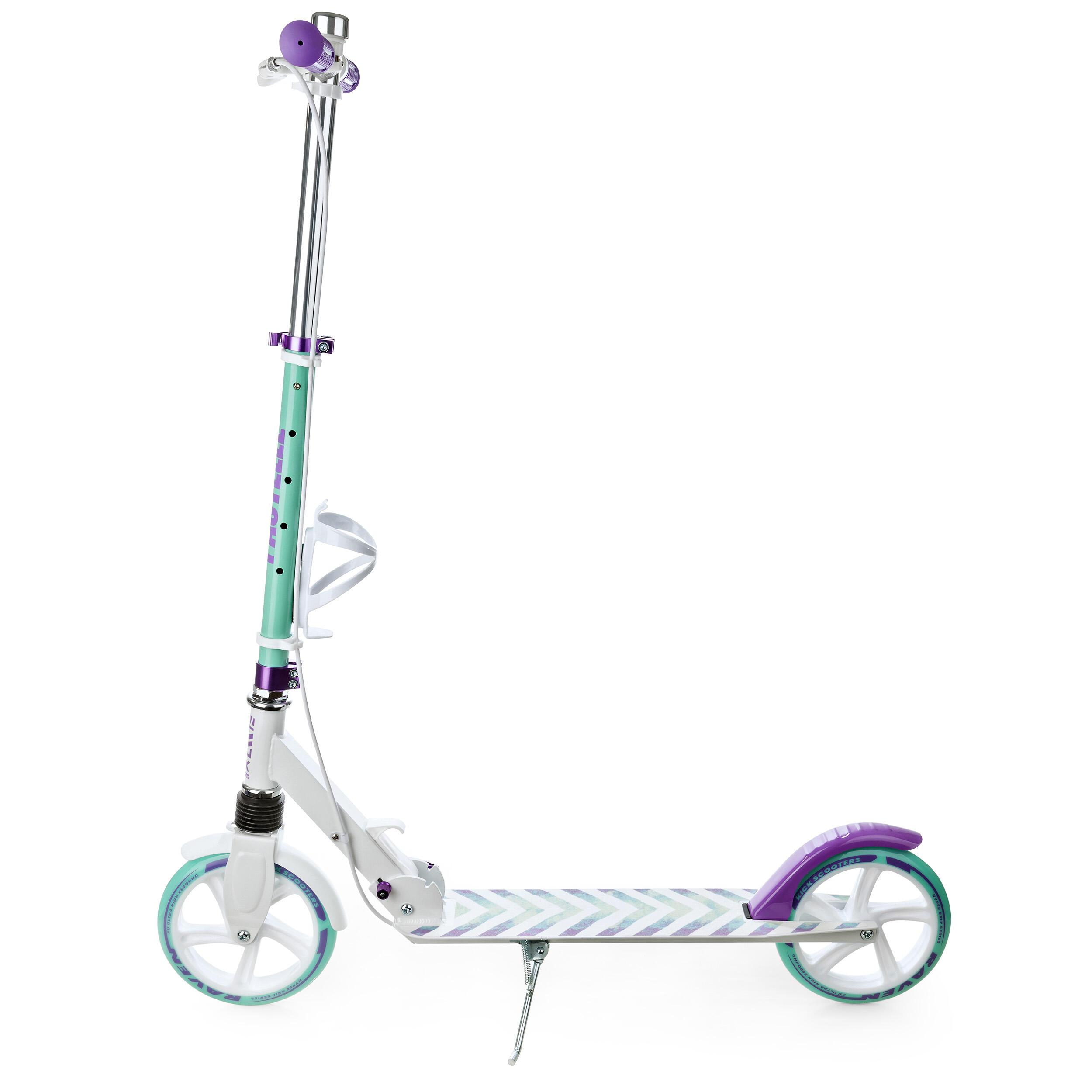 Trottinette pliante Pastelle Pro avec frein et amortisseur 200mm Raven 3/7