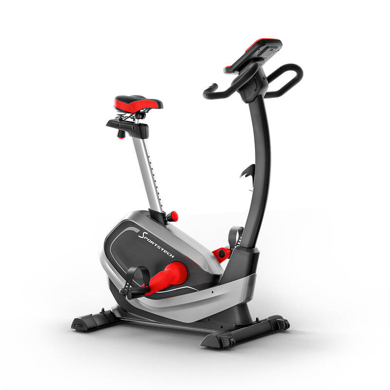 Ergometer ESX500 mit Smartphone App Steuerung und flüsterleisem Riemenantrieb