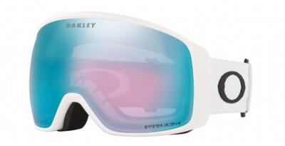 Oakley flight tracker l skibril mat wit/ prizm sapphire