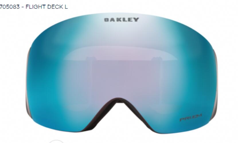 Oakley Flight Deck L Skibril Factory Pilot Black/ Prizm Snow Sapphire 2/2