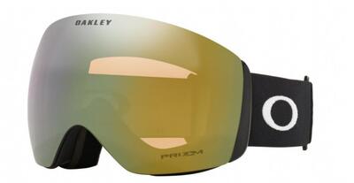 Oakley flight deck l skibril mat zwart/ prizm snow sage gold