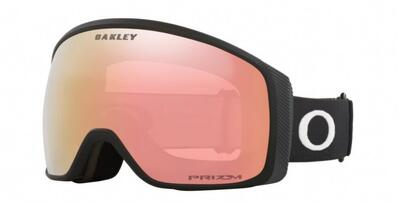 Oakley flight tracker m skibril mat zwart/ prizm rose gold
