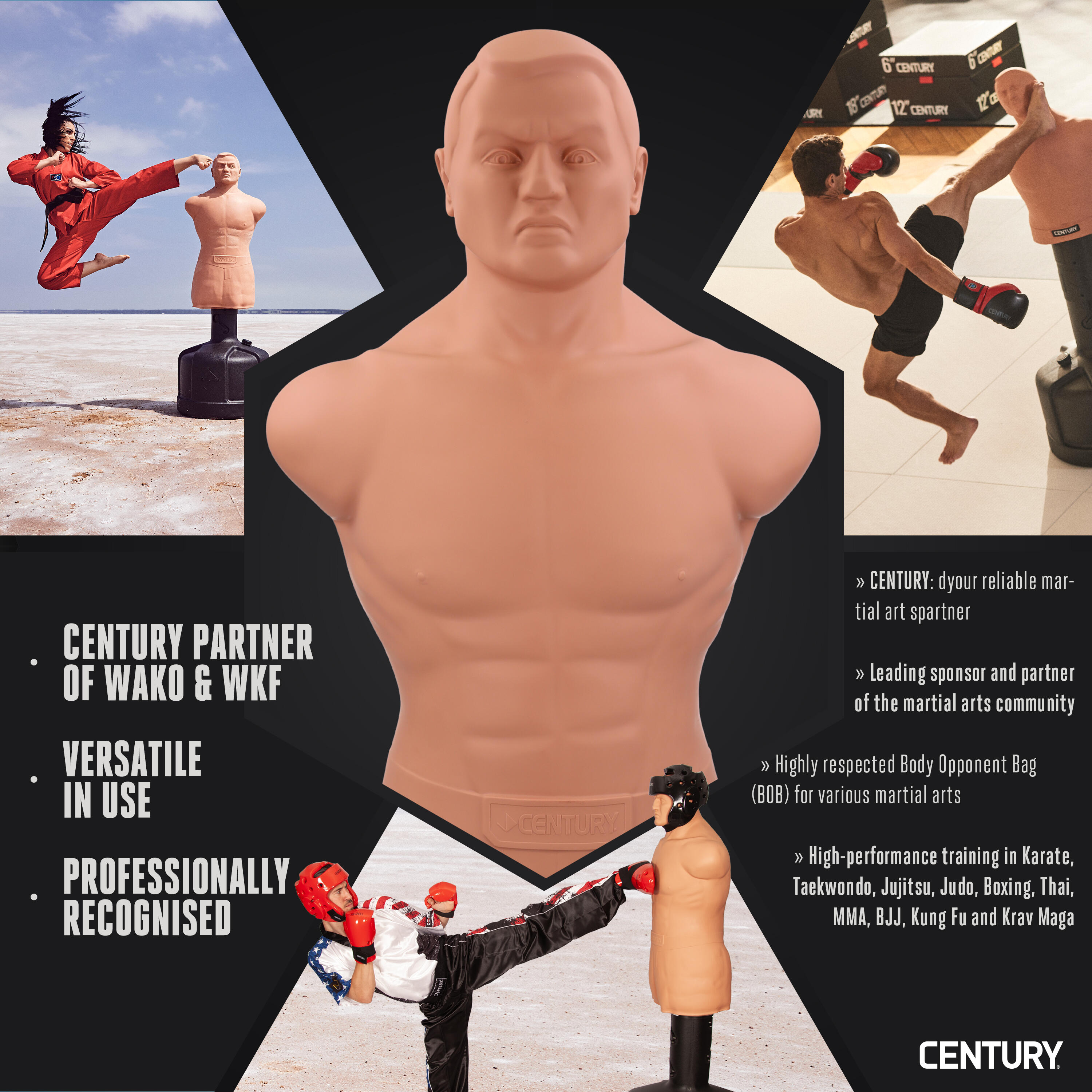 Century "Bob XL" boxing dummy, XL