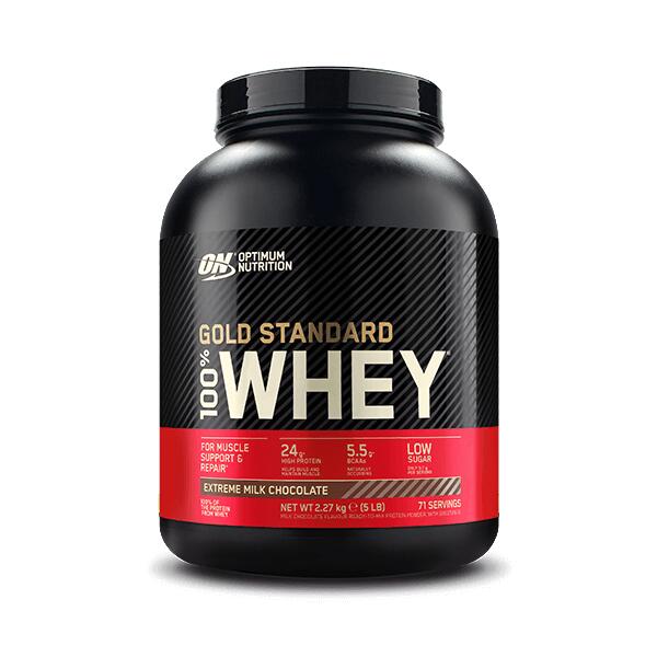 GOLD STANDARD 100% WHEY PROTEIN Extreme Milk Chocolate 2,27 kg (71 Servings)