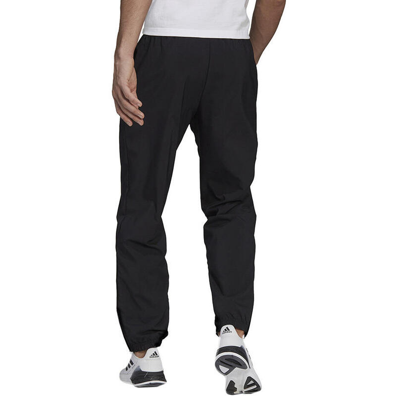 Pantaloni barbati adidas AEROREADY Essentials Stanford, Negru