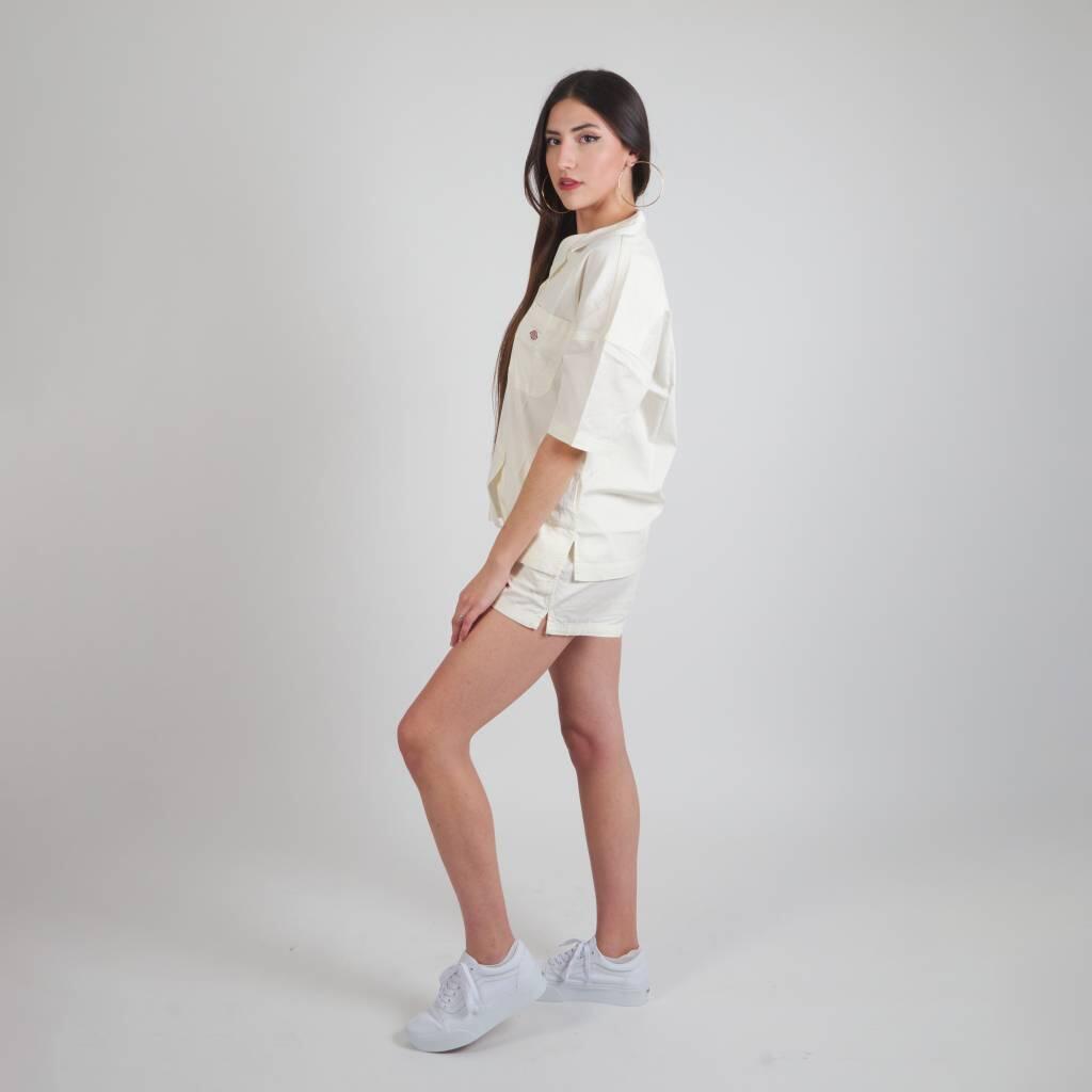 Dickies Calças femininas Vale Short W Branco 4/5
