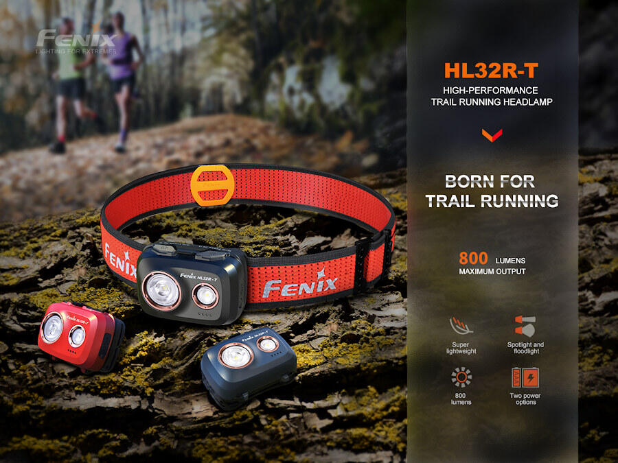 HL32R-T 800 Lumen Rechargeable Trail Running Headlamp 5/7