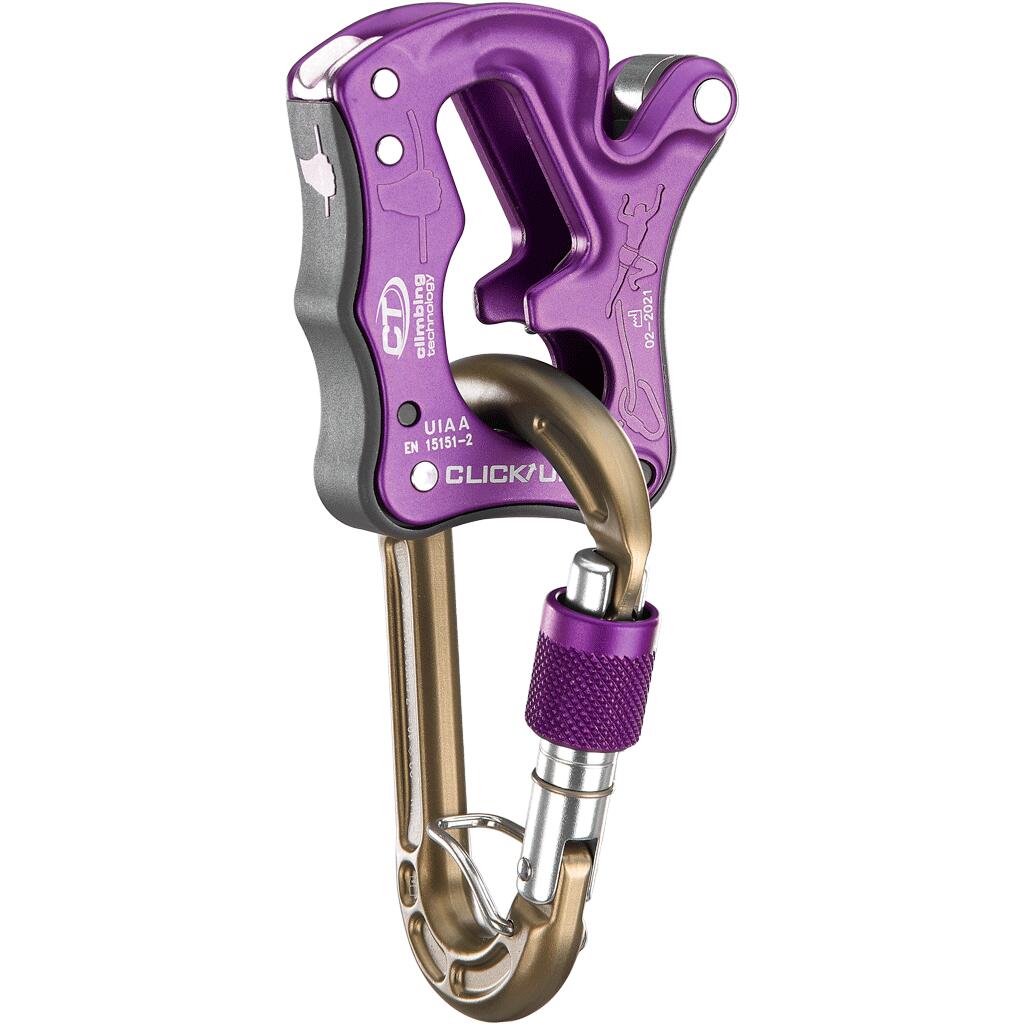 CLIMBING TECHNOLOGY Sicherungsset Click UP Kit violet