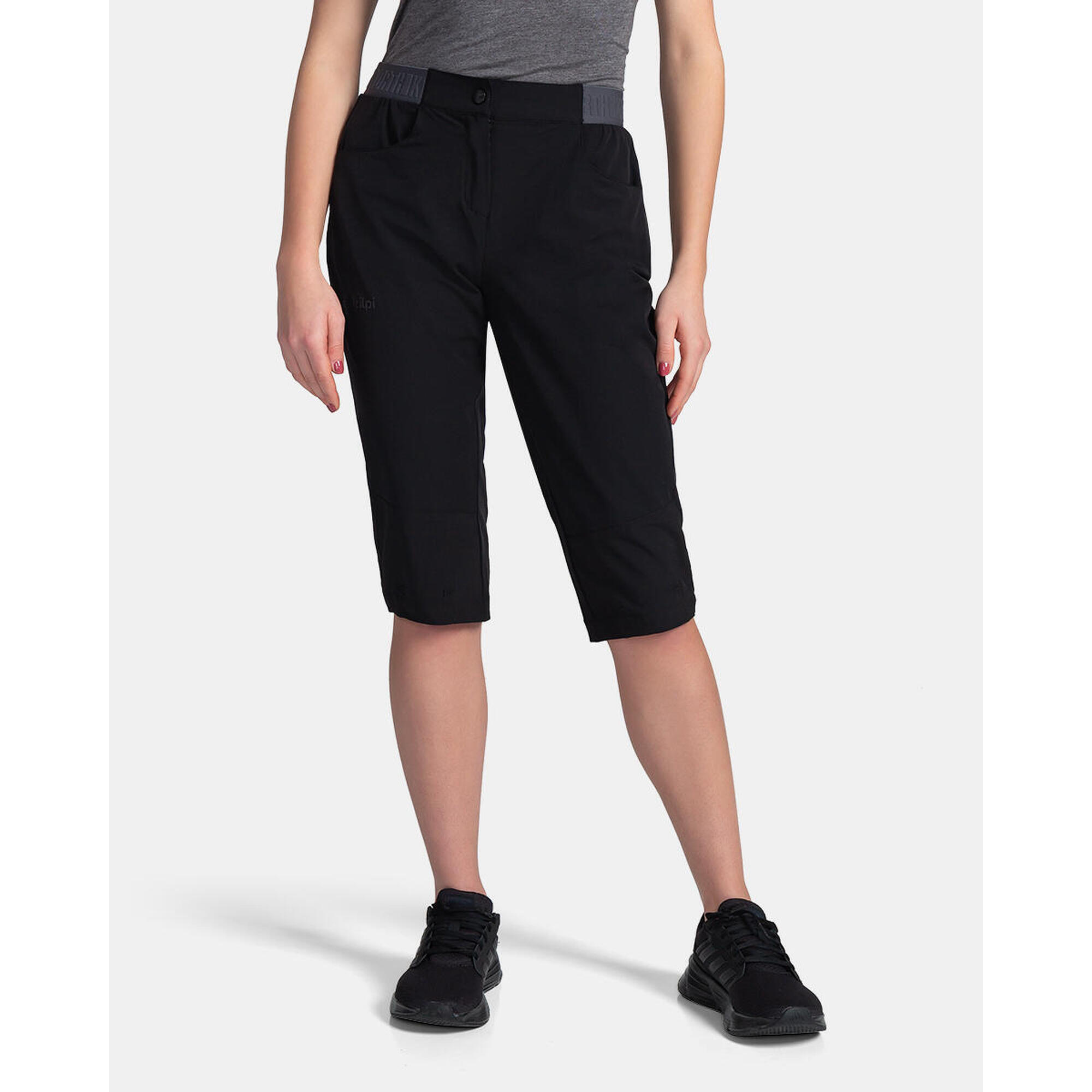Kilpi - Pantalon 3/4 Outdoor Pour Femmes Kilpi Meedin-w - Pantacourt - Noir - 40 M - Decathlon