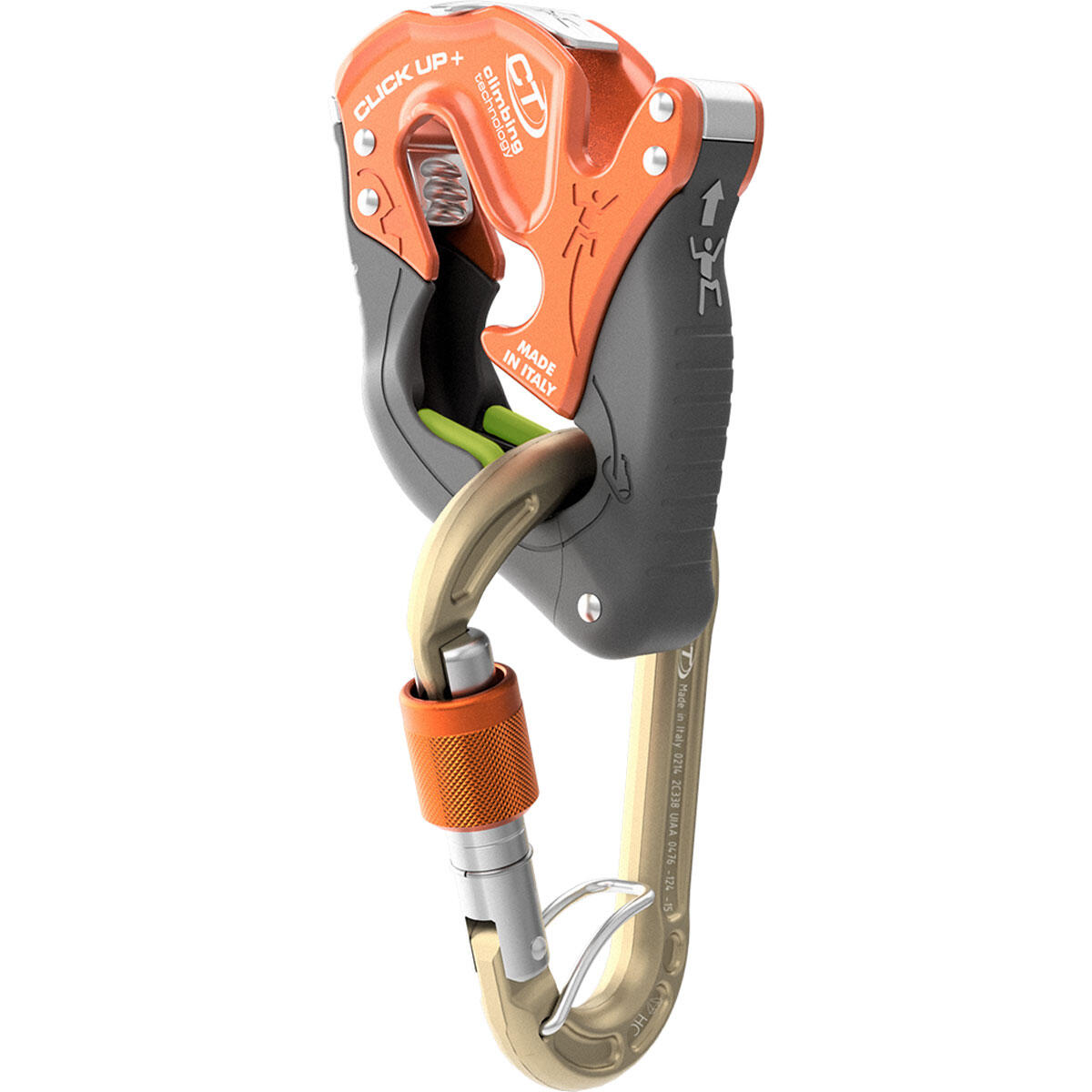 CLIMBING TECHNOLOGY Dispositivo de aseguramiento Click Up+ de Climbing Technology