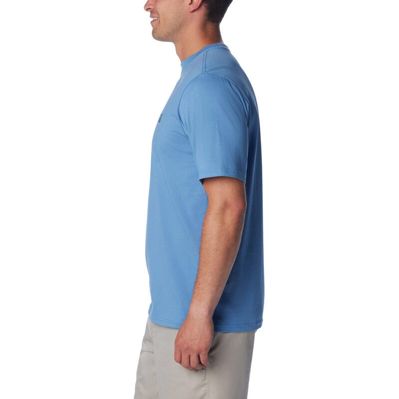 T-shirt Columbia Basic Logo, Bleu, Hommes
