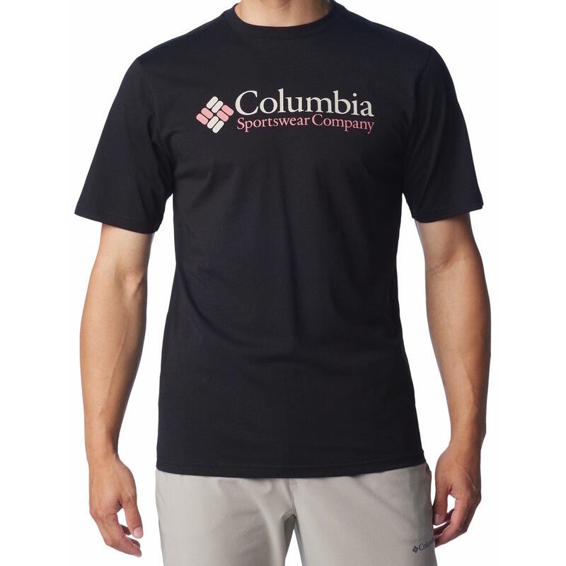 Tricou barbati Columbia Basic Logo, Negru