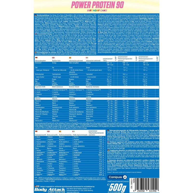 Power Protein 90 (500g) | Chocolat