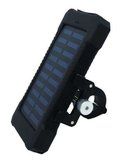 Support téléphone vélo et batterie externe solaire