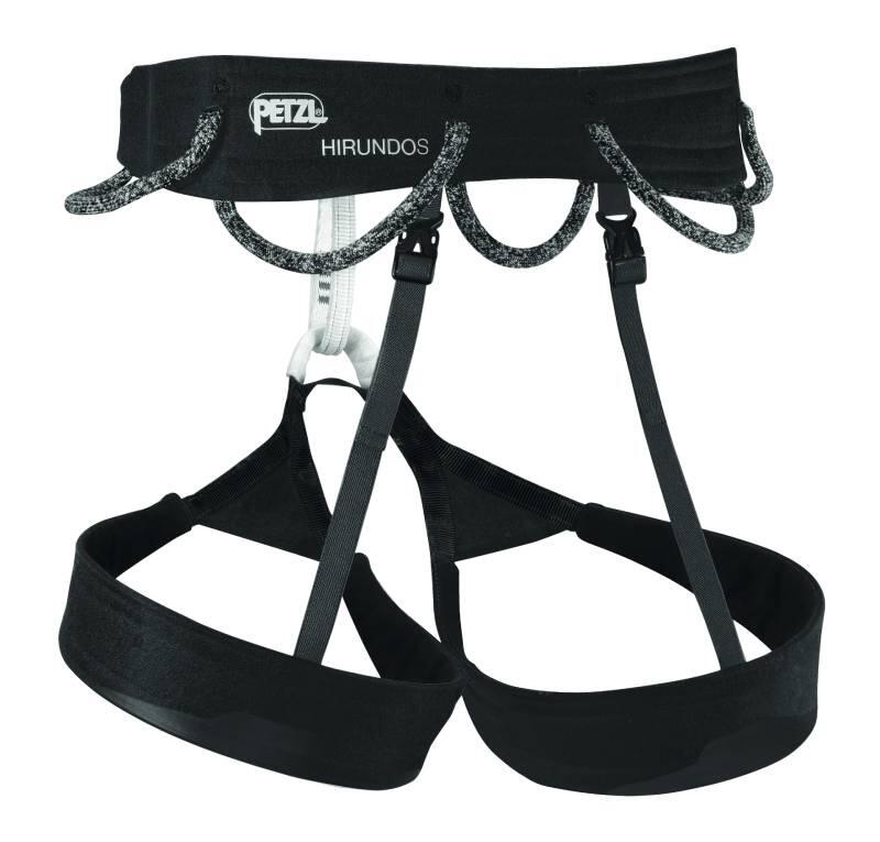 PETZL Alpin-Klettergurt Hirundos black