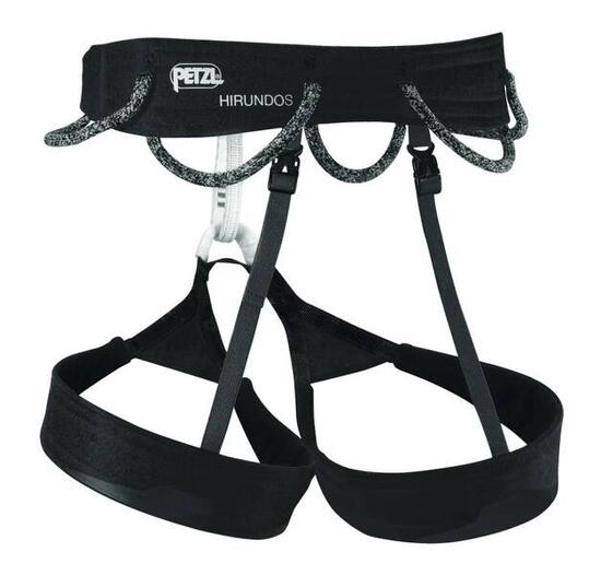 Harnais d'escalade PETZL Hirundos léger FUSEFRAME 4 porte-matériel noir