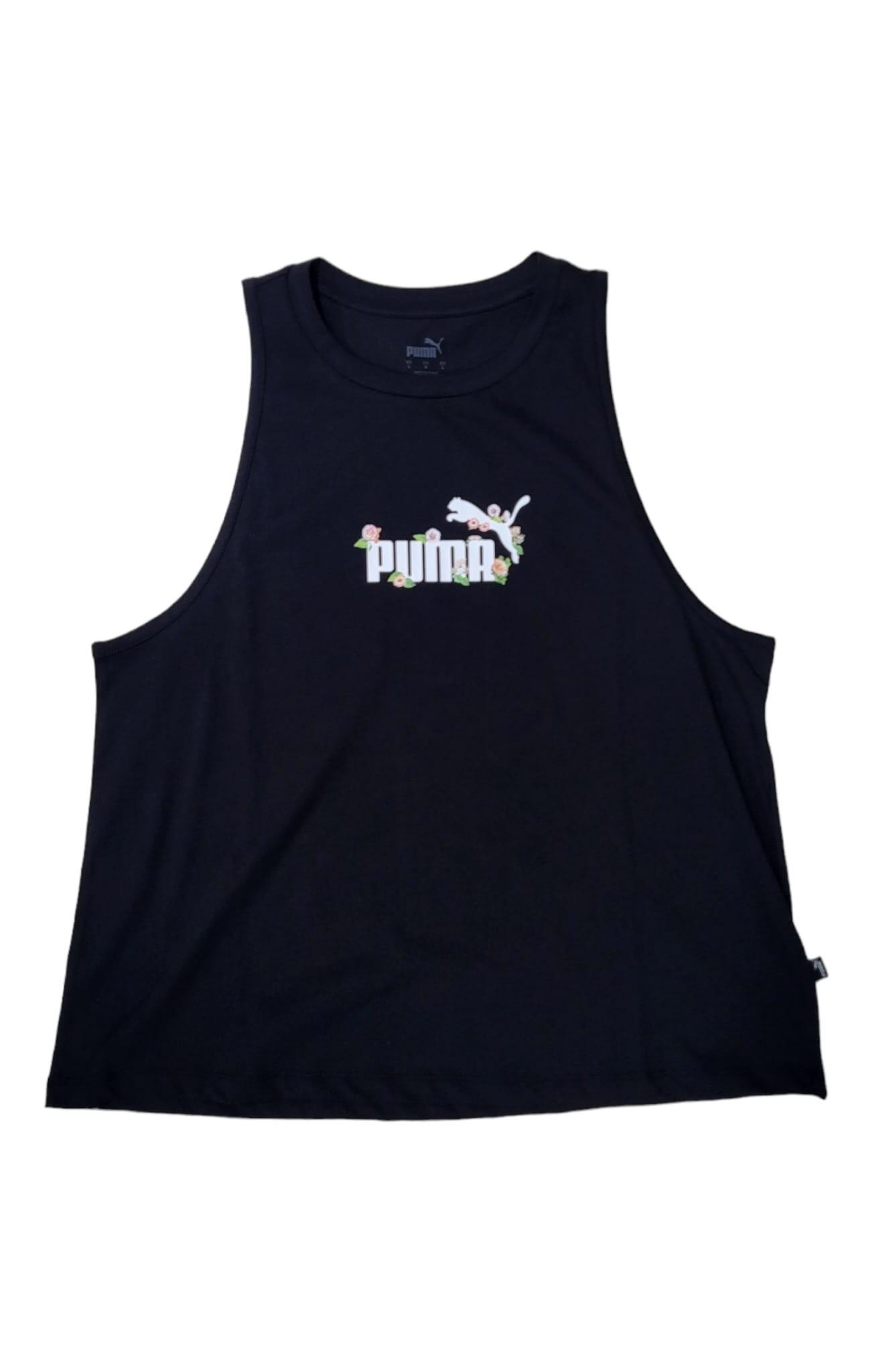 PUMA Canotta donna puma floreal - nero