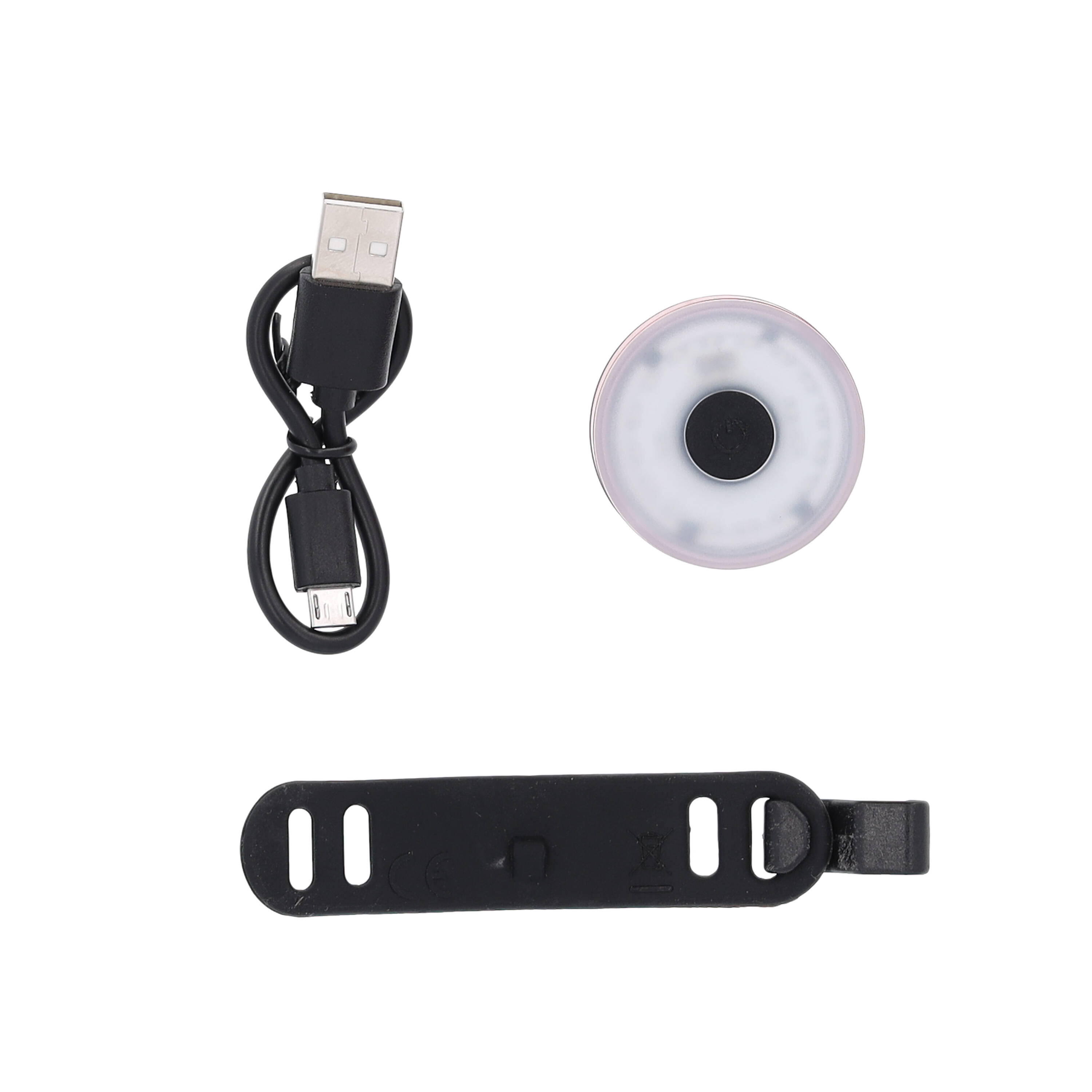 Eclairage vélo arrière USB - Fixation Universelle - Accessoire Vélo, trottinette 2/4