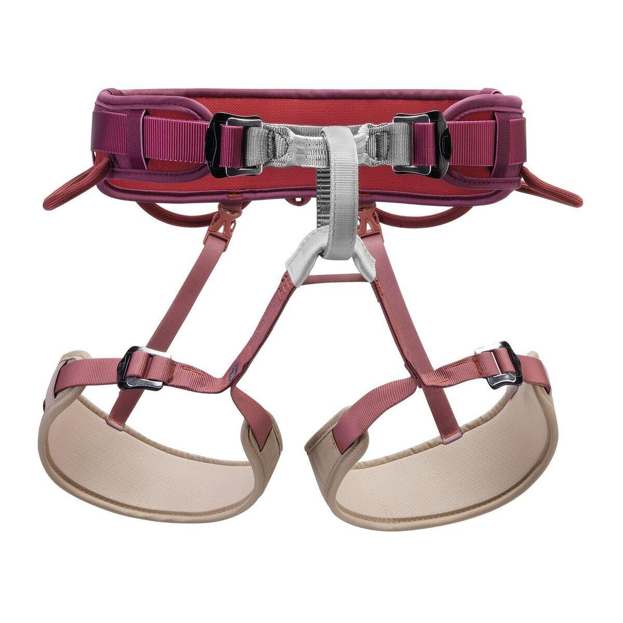 Petzl - Harnais D'Escalade Petzl Corax Réglable Et Cuisses - Baudrier D'Escalade - Bordeaux|rouge - 1 Paire - Decathlon