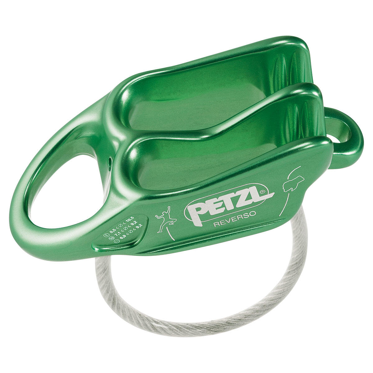 PETZL Abstiegs- und Sicherungsmittel REVERSO Herren - grün