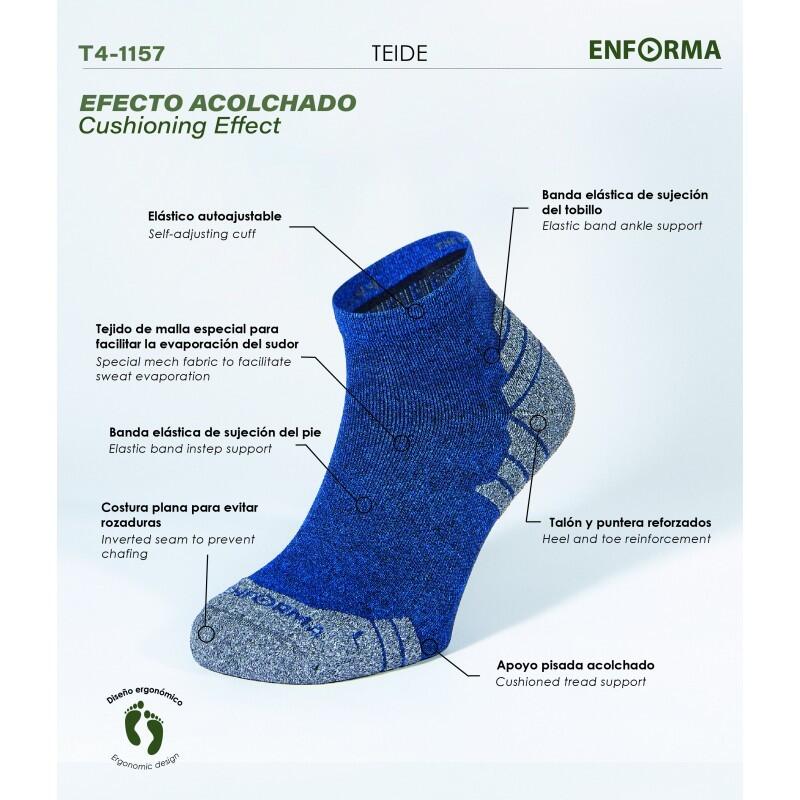 Teide chaussettes de randonnée, douces sèches thermiques 2/6