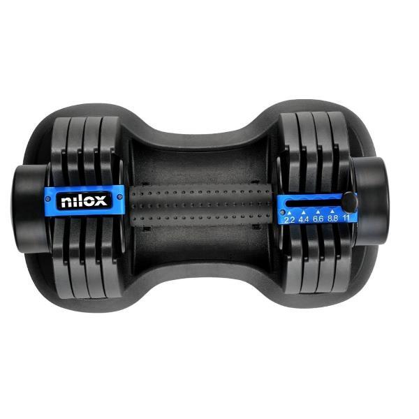 NILOX SPORT -MANUBRIO Regolabile 11KG - Attrezzi Palestra e Home Fitness