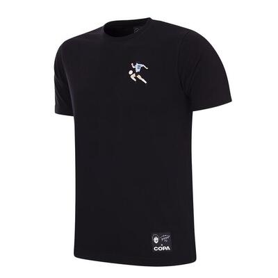 Herren - T-shirt - Maradona Argentinien Embroidery - Schwarz