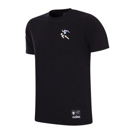 Herren - T-shirt - Maradona Argentinien Embroidery - Schwarz