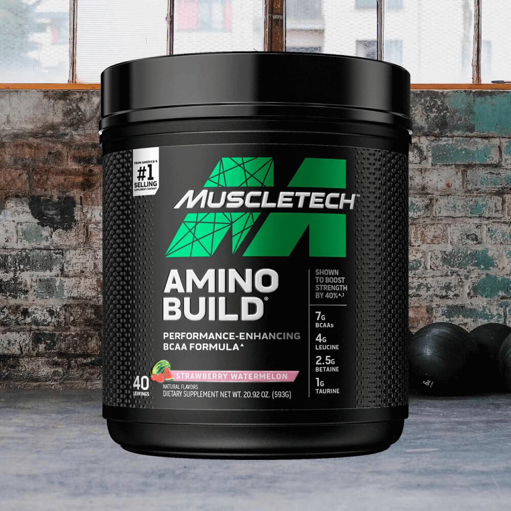 Amino | Amino Build (400g) | Pastèque Et Fraise 4/4