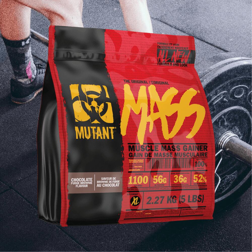 Mutant Mutant Mass (2270g) Chocolate Fudge Brownie - Aumento di peso 2/4
