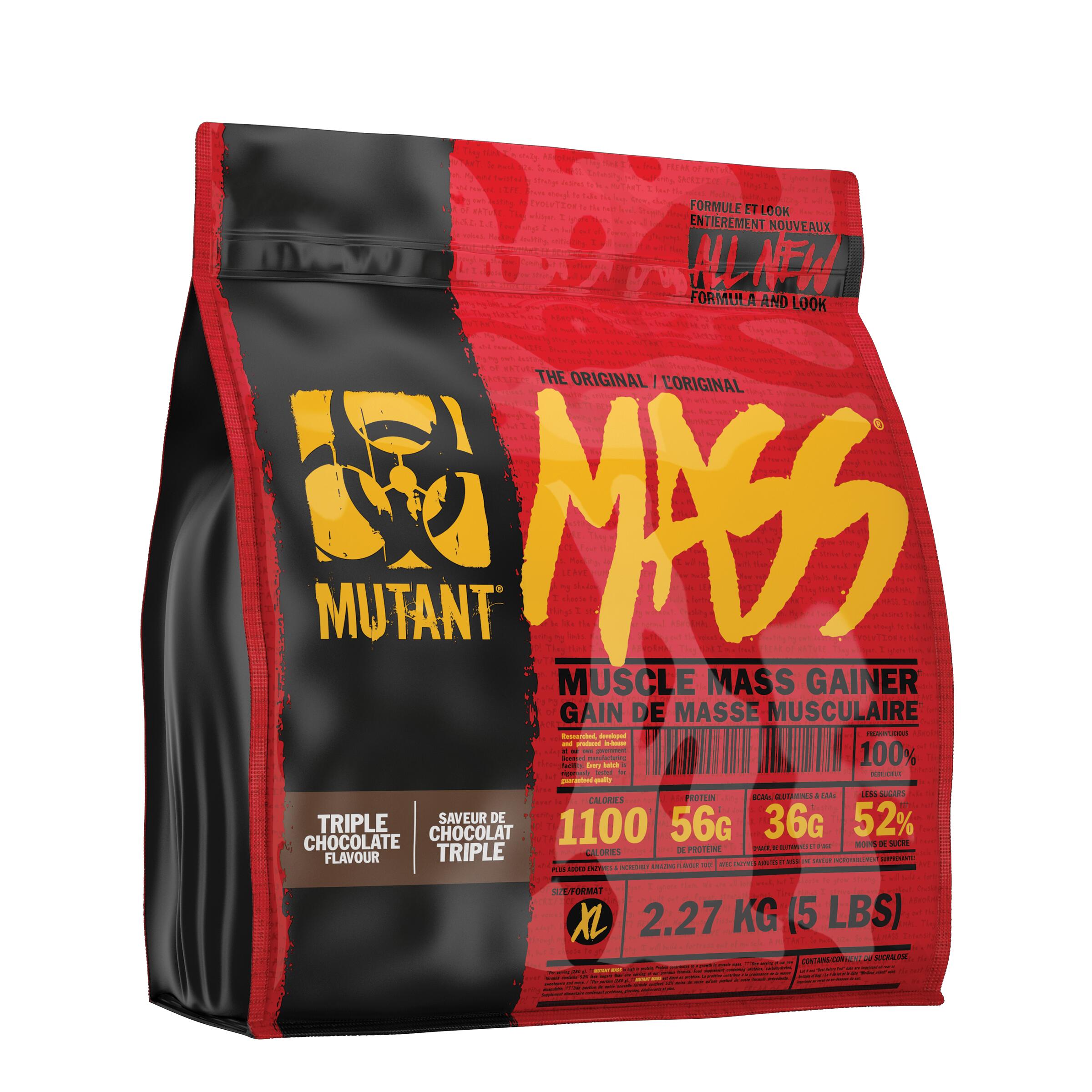 Mutant Mutant Mass (2270g) Triple Chocolate - Weight Gainer - Without Creatine 4/4